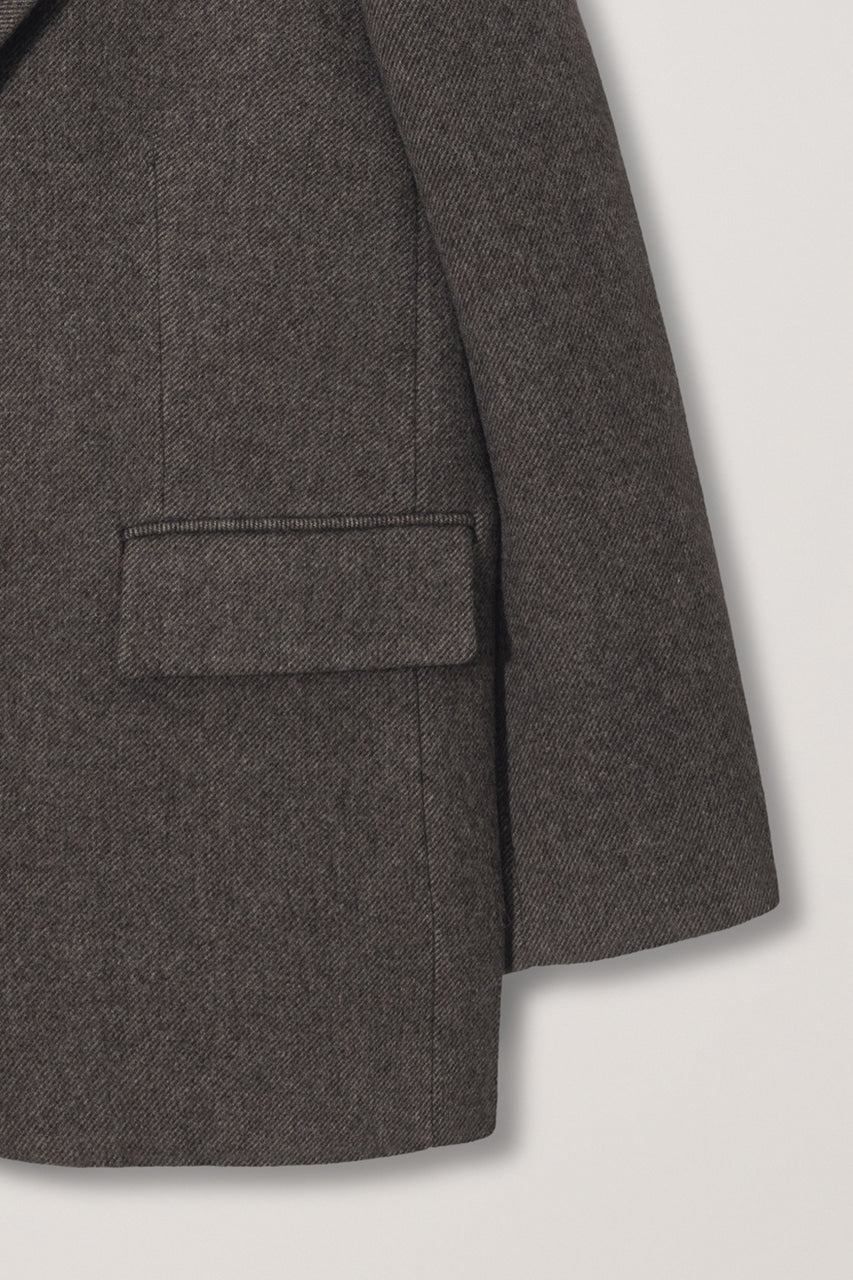 UNISEX LAYERED CASHMERE BLAZER