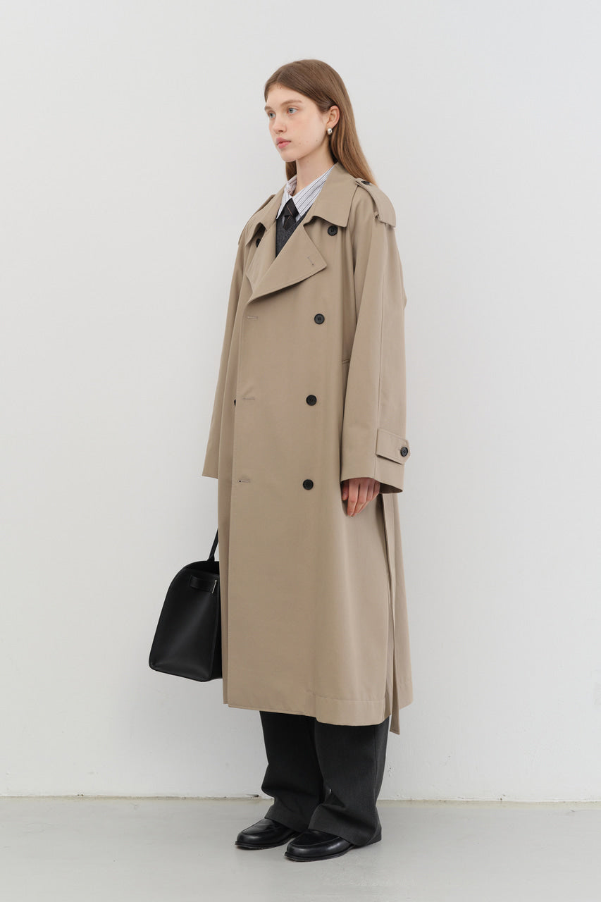 UNISEX OVERSIZED TRENCH COAT