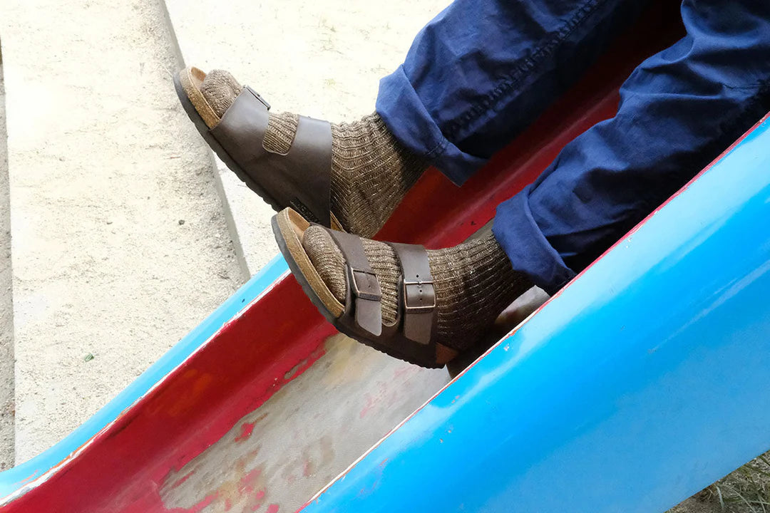 HEMP COTTON RIBBED SOCKS