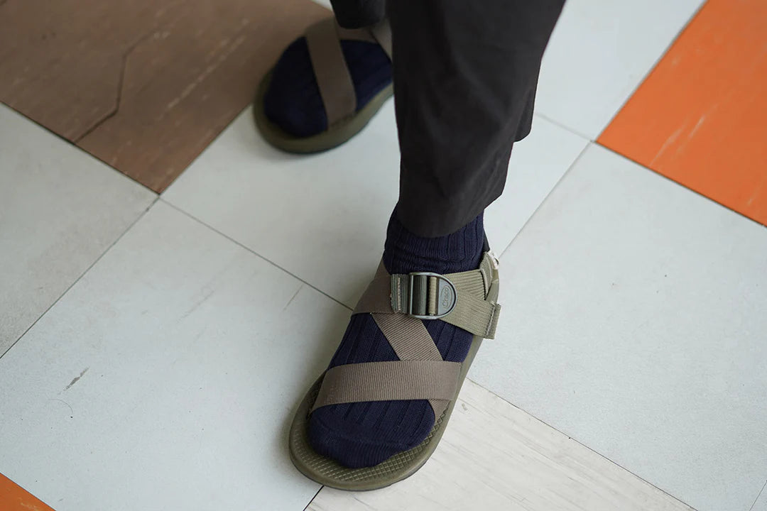 EGYPTIAN COTTON RIBBED SOCKS