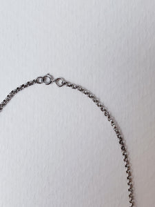 VINTAGE STERLING ROLO CHAIN