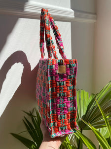 DON'T FORGET WOVEN TOTE